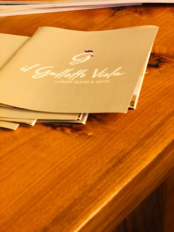 Il Galletto Viola, Luxury Room & Suite 팔라쫄로 아크레이데 외부 사진